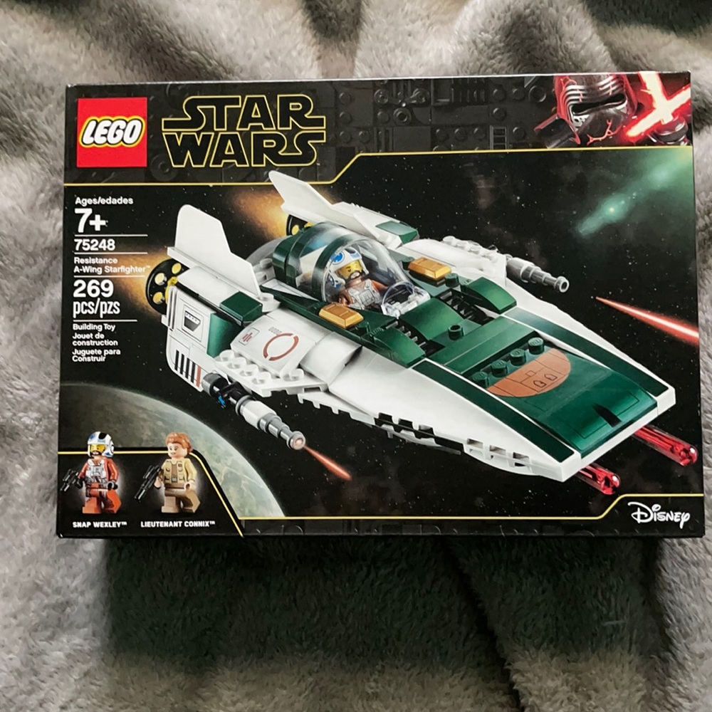 LEGO STAR WARS RESISTANCE A-WING STARFIGHTER TOY